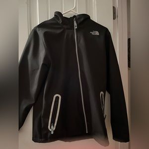 North Face Reflective Zip Up Jacket